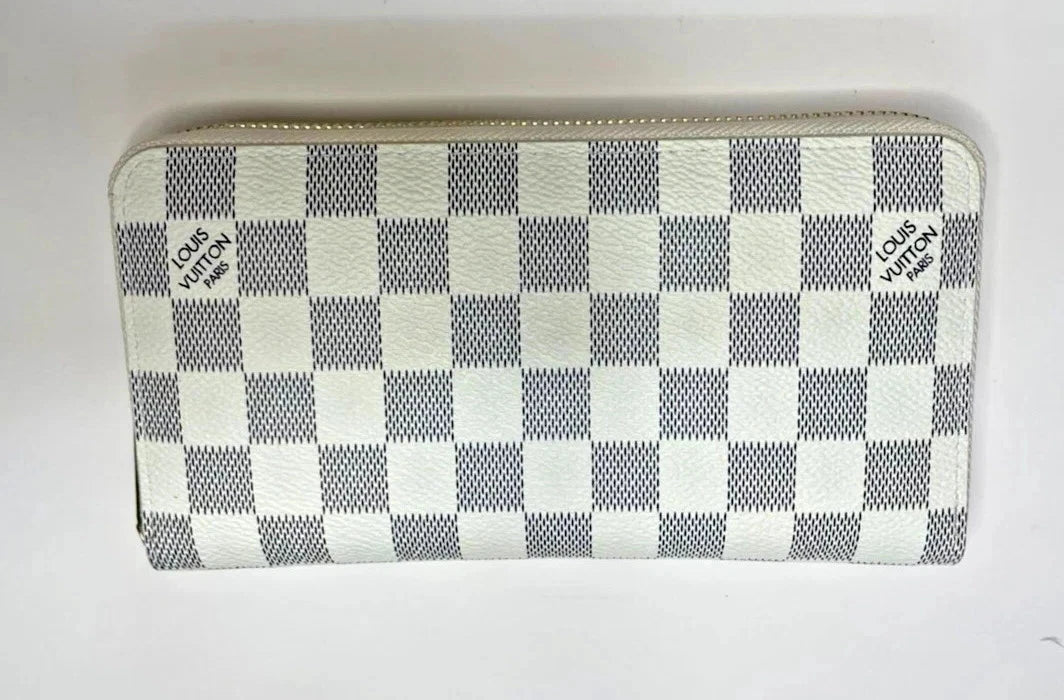 Louis Vuitton Damier Azur Zippy Wallet Zip Around Long product photo