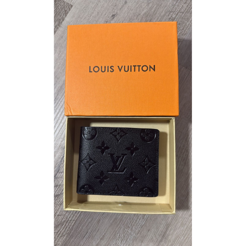 Louis Vuitton Mens Wallet Black Monogram Shadow Noir, Box, Dust Bag & COA
