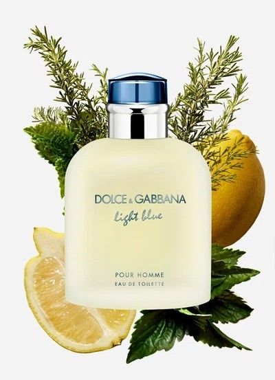 Dolce & Gabbana Light Blue Men’s Cologne – 2.5 oz Eau de Toilette